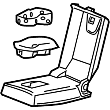 GM 20790124 Armrest