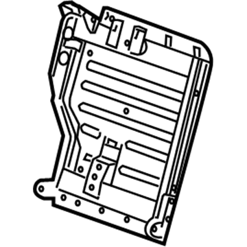 GM 20790098 Seat Back Panel