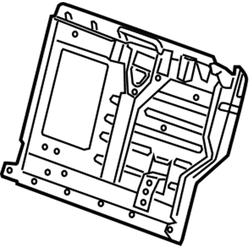 GM 20790097 Seat Back Panel
