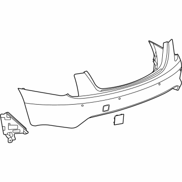 GM 85571782 FASCIA ASM-RR BPR UPR *SERV PRIMER