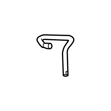 Lexus 88539-12230 Hose, Drain Cooler
