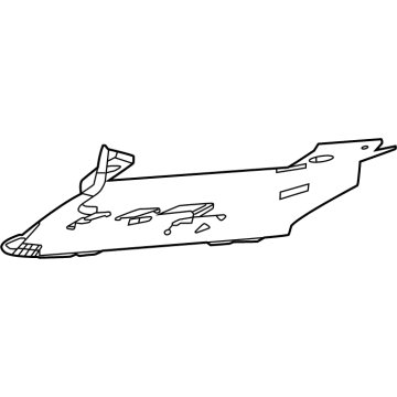 Mopar 68377348AD PANEL-INSTRUMENT LOWER