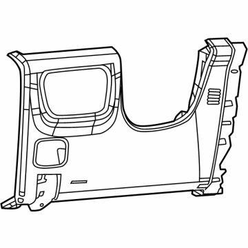 Mopar 6PM16TX7AD BEZEL-STEERING COLUMN
