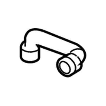 BMW 17-12-7-537-101 Radiator Coolant Pipe Hose Compatible