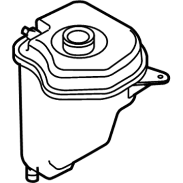 BMW 17-13-8-621-092 Coolant Expansion Tank