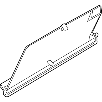 Hyundai 83916-S1000-4X Curtain-Rear Dr, RH