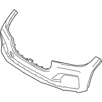 BMW 51-11-9-478-441 TRIM COVER, BUMPER, PRIMED
