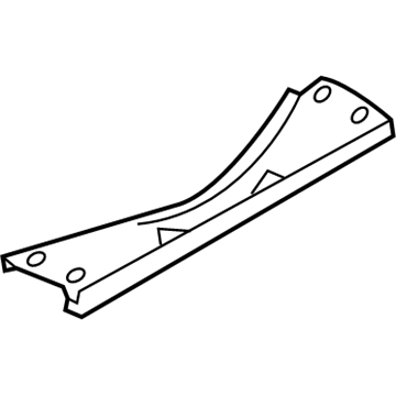Nissan 748A9-ED000 Bracket-Tunnel Stay, Front