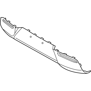 Kia 86650H9040 Rear Bumper Lower Cover