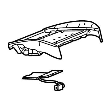 GM 84849646 Seat Cushion Pad