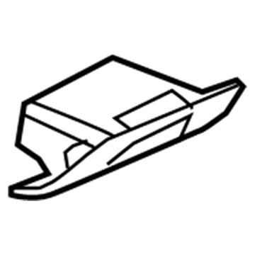 BMW 51-45-6-957-232 Folding Box, Driver'S Side