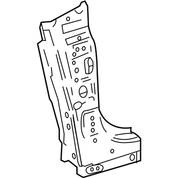 Toyota 61108-47060 Hinge Pillar Reinforcement