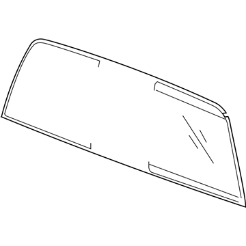 Mopar 55275544AC Glass-BACKLITE