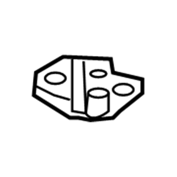 Kia 645473W000 Bracket-Front Fender, RH