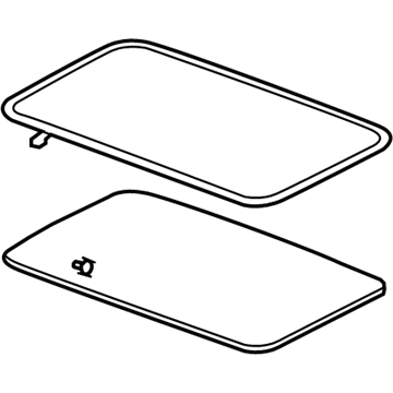 GM 20814012 Front Glass