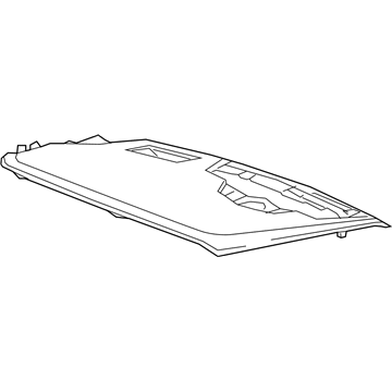 GM 84770037 Upper Trim Panel