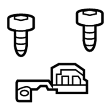 Lexus 81193-30090 RETAINER, HEADLAMP Protector