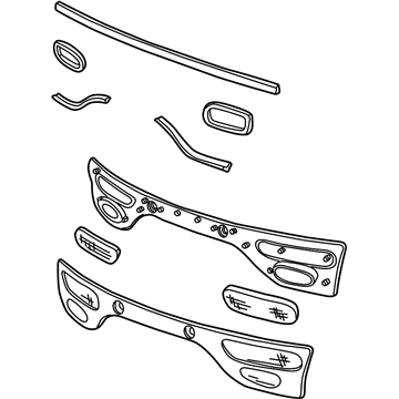 Ford F6DZ-13A565-EA Reflector Panel
