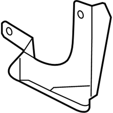 Kia P84601M000 Splash Guards - Front