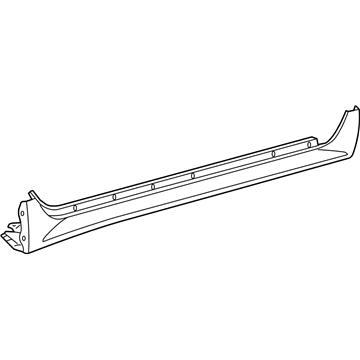 Toyota 76911-52080-A1 Rocker Molding