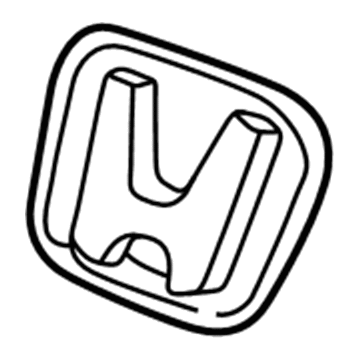 Honda 75700-S04-J00 Emblem, Front Center (H)