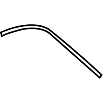 Nissan 90822-3FY0A Seal-Back Door, Side RH