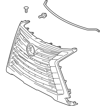 Lexus 53101-60570 Grille Sub-Assy, Radiator