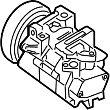 Nissan 92600-ZN41B Compressor - Cooler