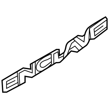 GM 84618817 Nameplate