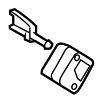 BMW 18-20-7-561-025 Bracket