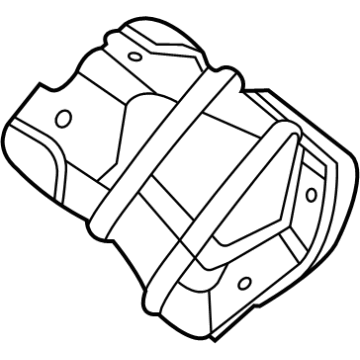 Nissan 14718-6CT0A Heat Shield Plate-EGR