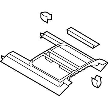 Ford KL3Z-15045A76-AA Front Panel