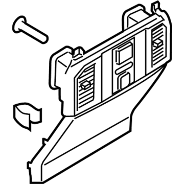 Ford FL3Z-15045E24-BA Rear Trim Panel