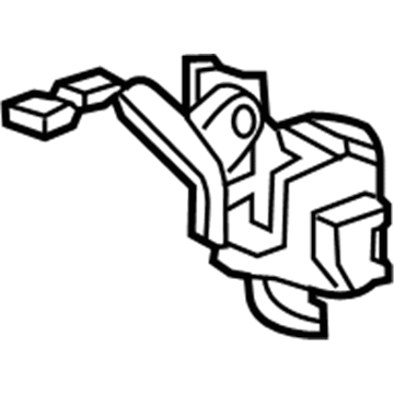 Honda 74120-T3V-A01 Lock Assembly, Hood