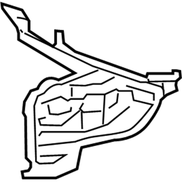 Nissan 78114-JF00A Pillar Assy-Tail, RH