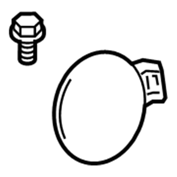 Nissan 78830-JF00A Lid-Gas Filler