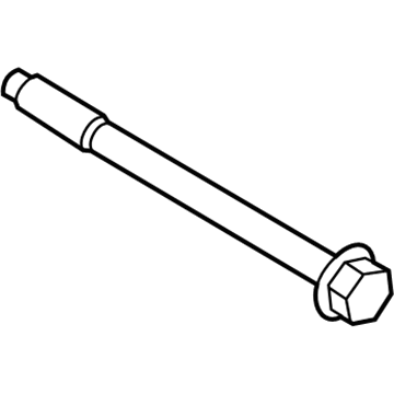 Nissan 081B7-0041A Bolt-FLG, Hex Pp Type 2 9T M10