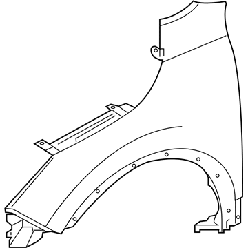 Nissan F3100-6MAMA Fender-Front, RH