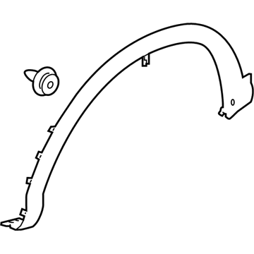 Nissan 63810-6MA0A Over Fender-Front, RH