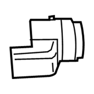 BMW 66-20-7-850-470 Ultrasonic Transducer Dark Shadow