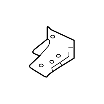 Infiniti 80986-5NA0A BRACKET-DOOR ARMREST, FRONT