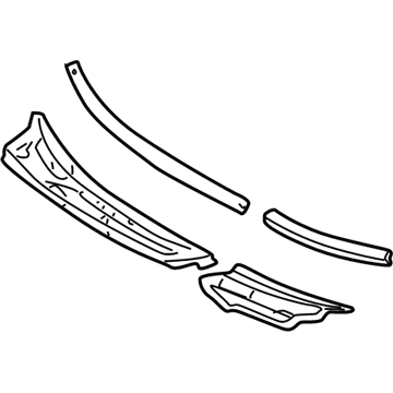 Toyota 55781-42060 Cowl Grille