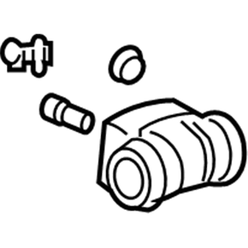 Hyundai 58330-0P000 Cylinder Assembly-Wheel