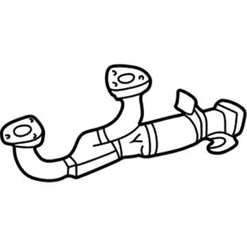 Honda 18210-S87-A03 Pipe A, Exhuast