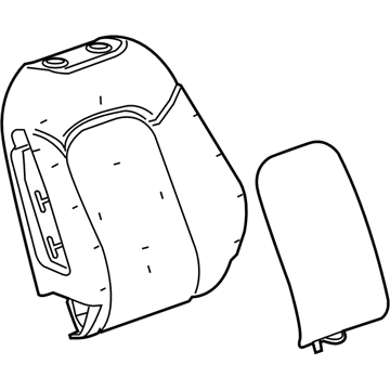 GM 94550580 Seat Back Pad