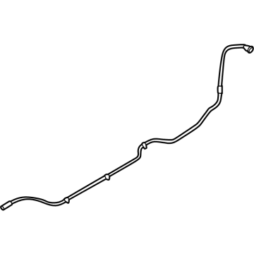 Ford LX6Z-9G297-R HOSE - FUEL VAPOUR