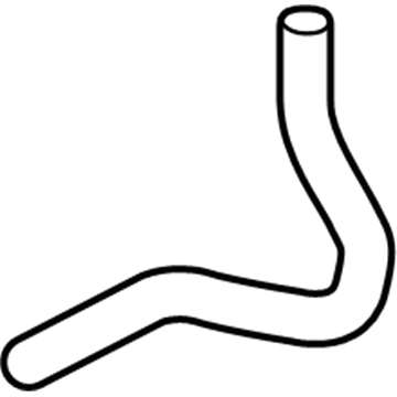 Honda 19109-5BA-A00 Hose B, Exp Tank O