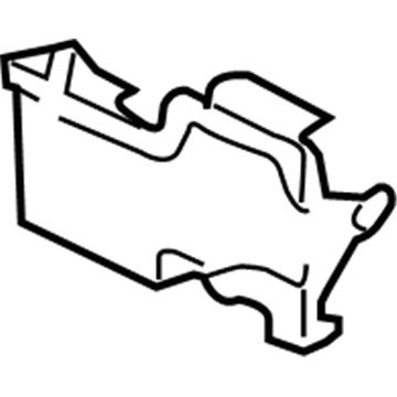 Honda 74125-SDA-A00 Cover, Hood Lock