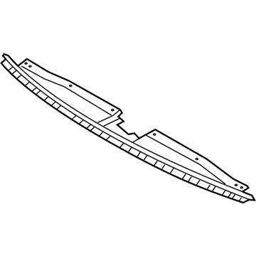 Hyundai 86362-G3000 Cover-Radiator Grille, Upper