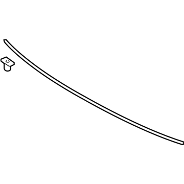 Hyundai 86357-G3000 Strip Assembly-Front Bumper Upper